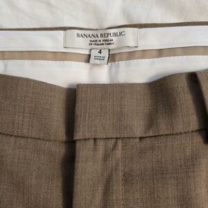 Banana Republic Tan Italian Fabric Pants